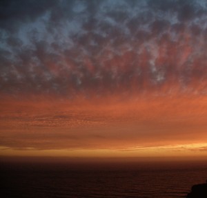 Beautiful June sunset by Bettye Winters