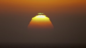 July 31 Green Flash by Richard Kuehn