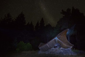 Stars and The Sea Ranch Chapel by Paul Brewer