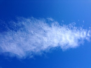 Unusual Cloud by Peggy Berryhill