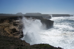 Big surf at the Stornetta Lands by Michael Alexander