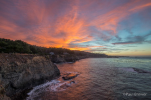 Gualala Sunrise 11.14.13 by Paul Brewer