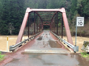 The Annapolis Road Bridge over the Wheatfield Fork by Peter Cracknell