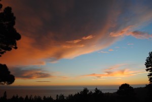 Thundercloud at sunset by Jeanne Jackson (Large)