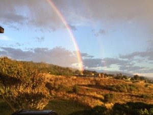 Double rainbow by Jin Sharples