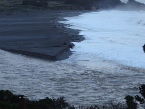 What a difference a day makes - the Gualala River on Sunday by Rick Denniston