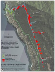 Apple and Dogwood THP Boundaries - Handout (Large)