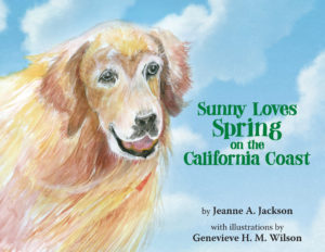 Book cover: Sunny Loves Spring on the California Coast